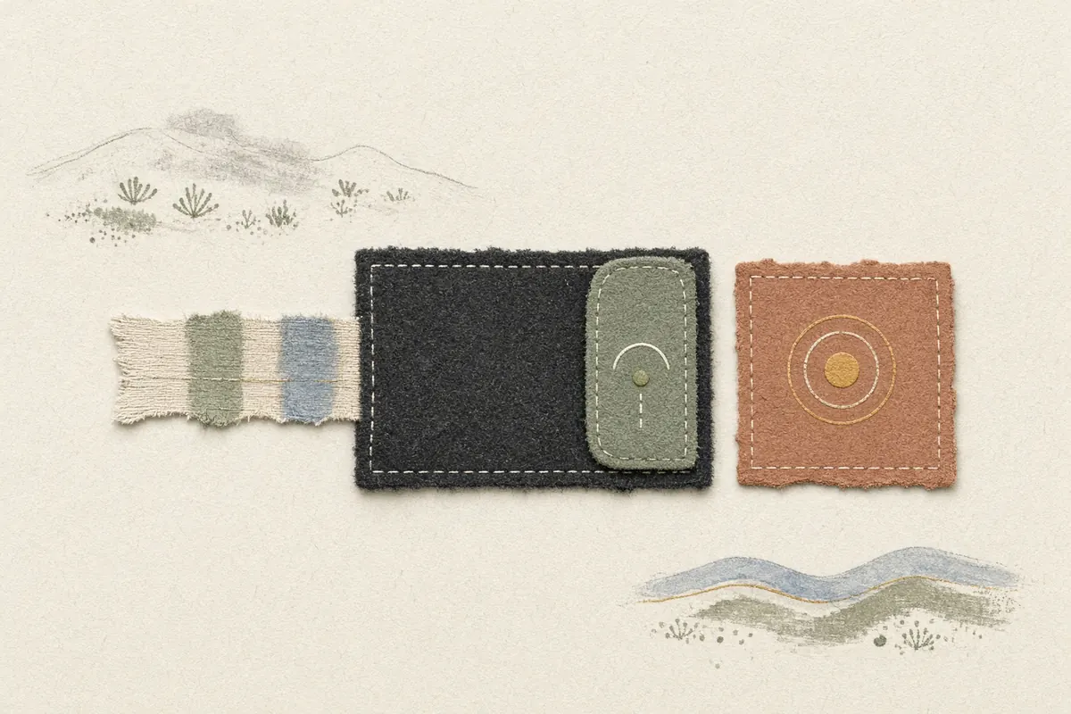 A private folio, removable strip, and reset tile suggest reversible local control.