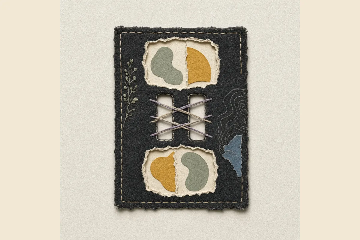 One controlled thread moves through a short visible sequence.