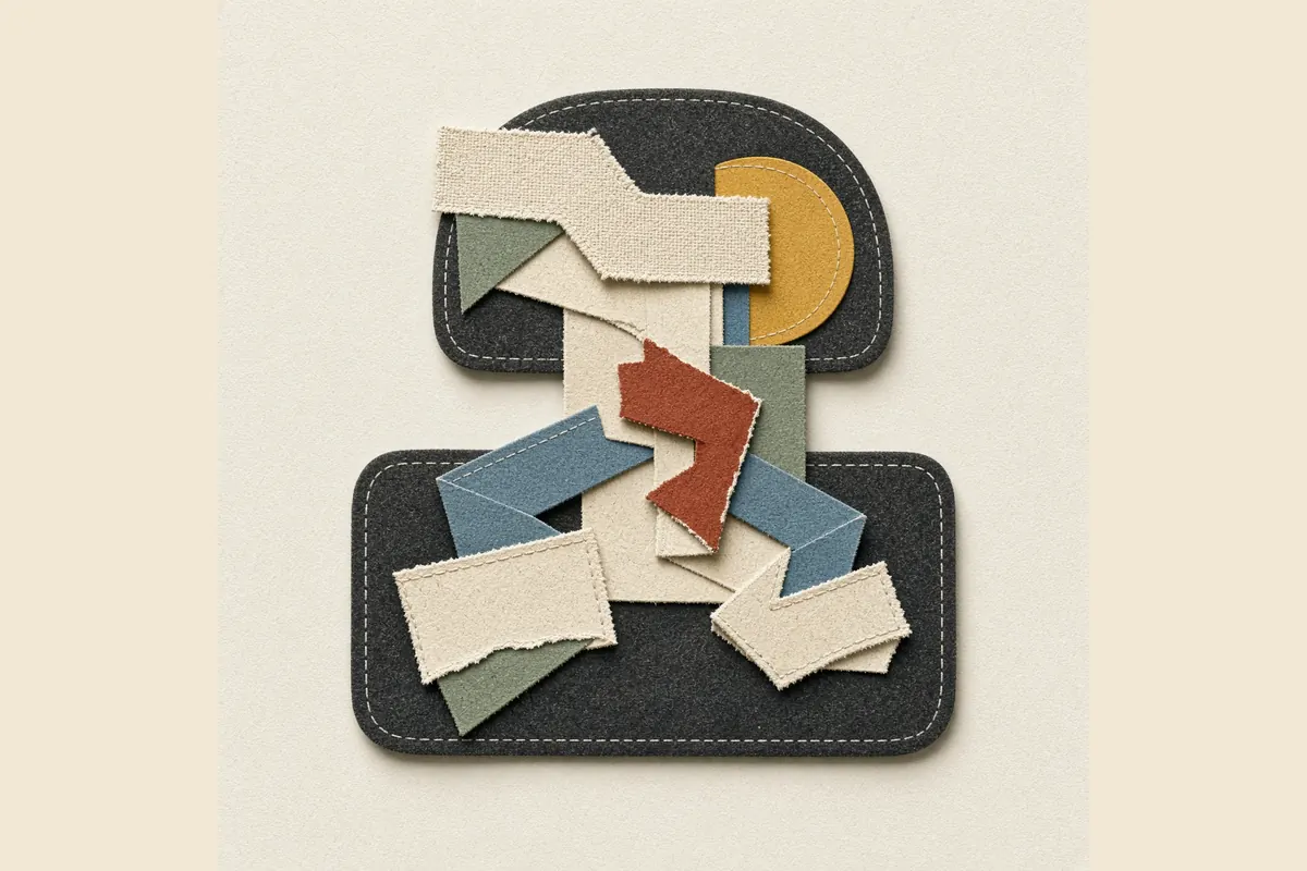 A removable paper strip leaves a bound studio card cleanly.